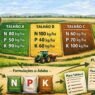 Adubação de sistema: como planejar NPK por talhão
