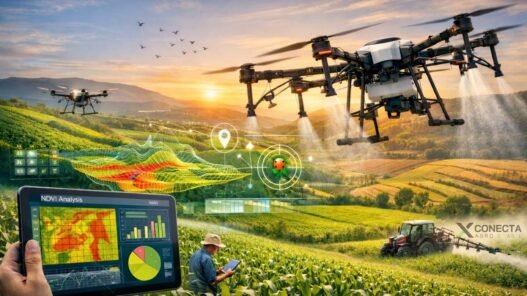 As novas funções dos drones no campo