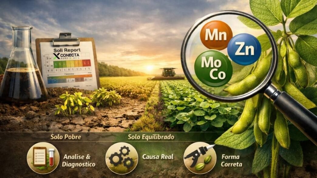 Micronutrientes na soja: quando faz sentido e quando é desperdício