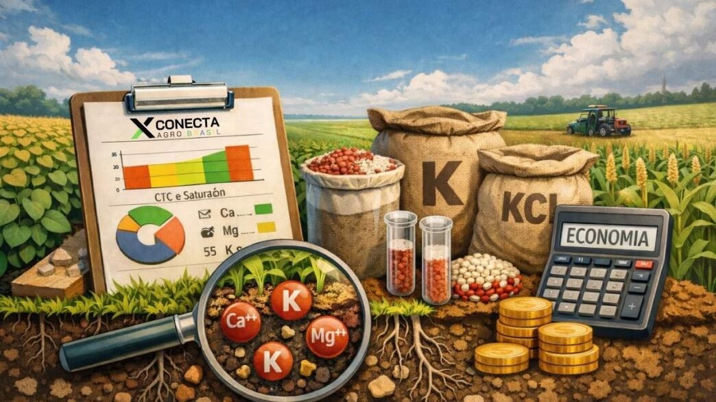 Potássio no solo: como interpretar análise e economizar