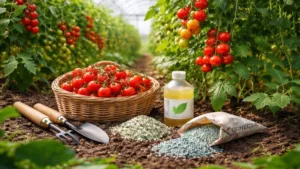 Tomate cereja: manejo nutricional por fase