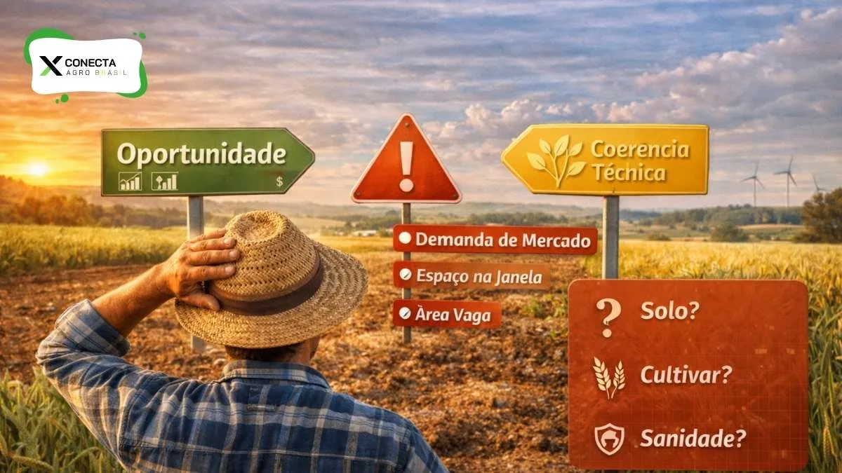 O erro mais comum: recomendar trigo pela oportunidade, não pela coerência técnica
