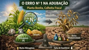 O erro número 1 na adubação que deixa a planta bonita e a colheita fraca