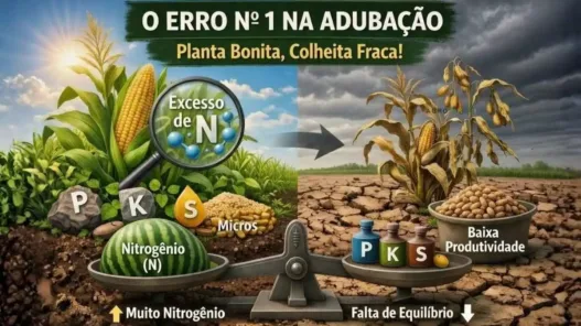 O erro número 1 na adubação que deixa a planta bonita e a colheita fraca