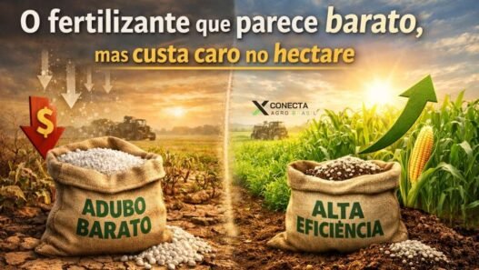 O fertilizante que parece barato, mas custa caro no hectare