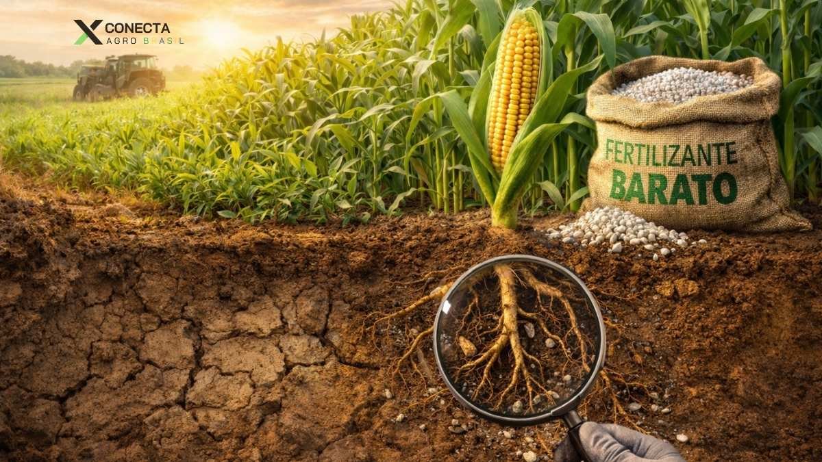 O fertilizante barato que “maquia” a lavoura