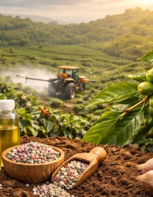 Fertilizantes para café: quais elevam vigor e uniformidade