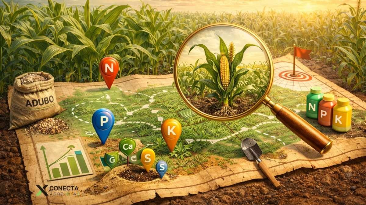 O “mapa” do equilíbrio: como montar uma adubação que entrega produtividade