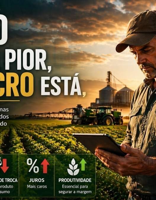 O agro não está pior, mas o lucro está
