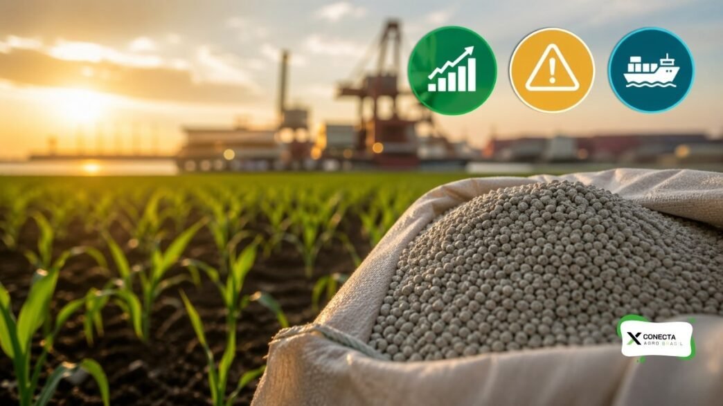 Crise dos fertilizantes no agro: não é só preço, é risco de fornecimento