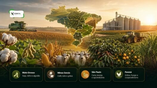 Estados Que Mais Produzem no Agronegócio Brasileiro