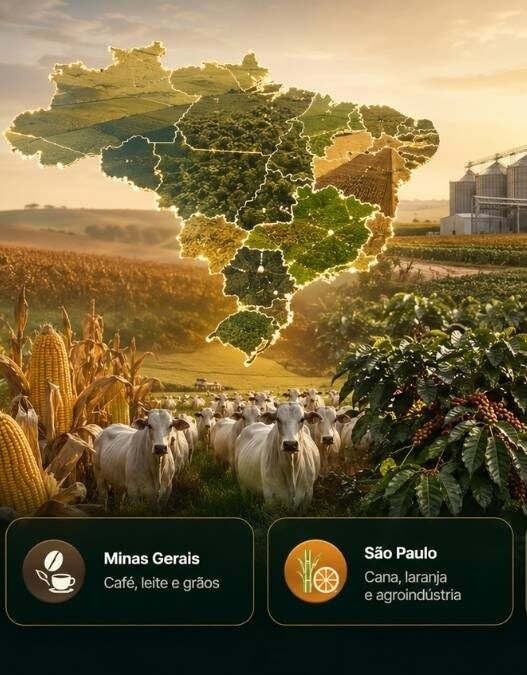 Estados Que Mais Produzem no Agronegócio Brasileiro
