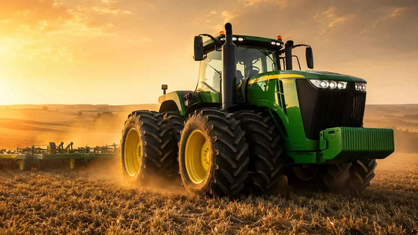 John Deere no segmento de máquinas agrícolas