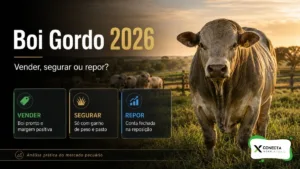 Boi Gordo em 2026: É Hora de Vender, Segurar ou Repor?