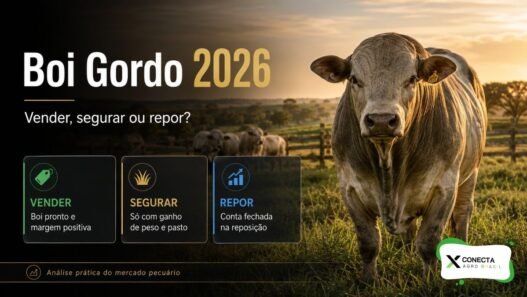 Boi Gordo em 2026: É Hora de Vender, Segurar ou Repor?