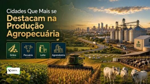 Cidades que mais se destacam na produção agropecuária