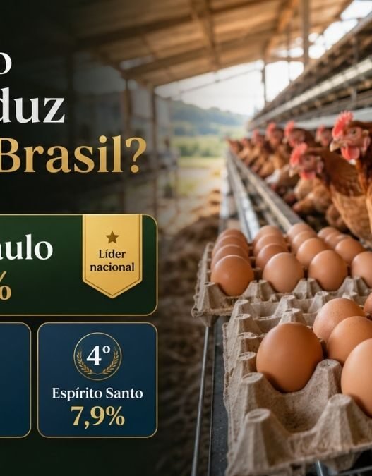 Qual Estado Mais Produz Ovos no Brasil?