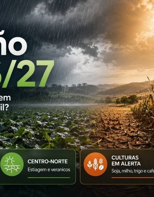 El Niño 2026/27: Quais Culturas Podem Sofrer Mais no Brasil?