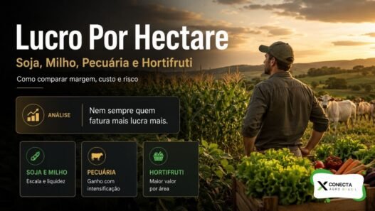 Lucro Por Hectare: Como Comparar Soja, Milho, Pecuária e Hortifruti