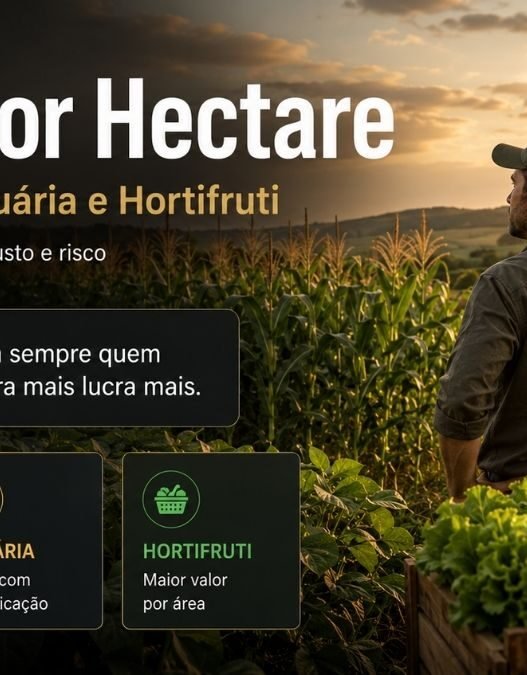Lucro Por Hectare: Como Comparar Soja, Milho, Pecuária e Hortifruti