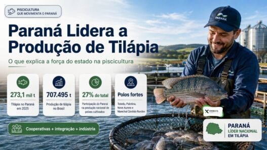 Paraná Lidera Produção de Tilápia