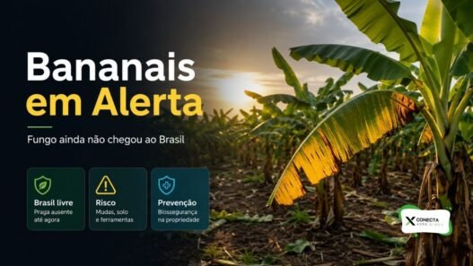 O Fungo que Ameaça Bananais Ainda Não Chegou ao Brasil