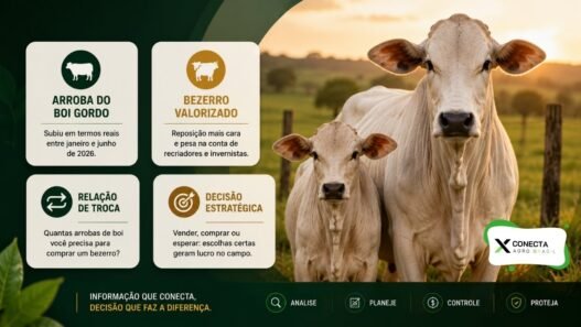 Boi Fecha Semestre em Alta e Bezerro Muda a Conta da Reposição