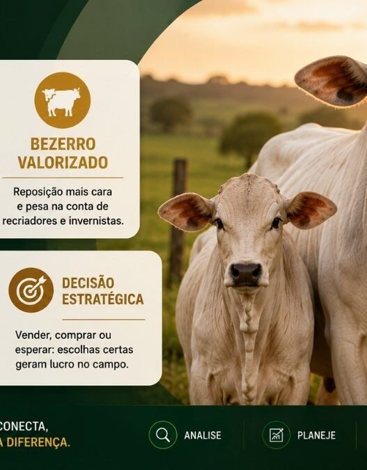 Boi Fecha Semestre em Alta e Bezerro Muda a Conta da Reposição