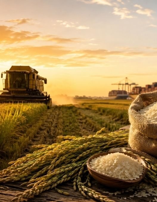 Exportação Recorde de Arroz Faz Preço Reagir no Rio Grande do Sul