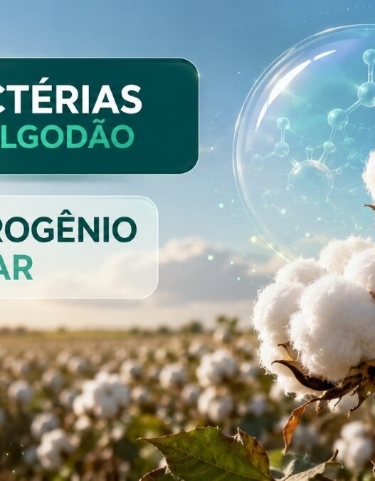 Bactérias que fixam nitrogênio no algodão podem reduzir uso de adubo?