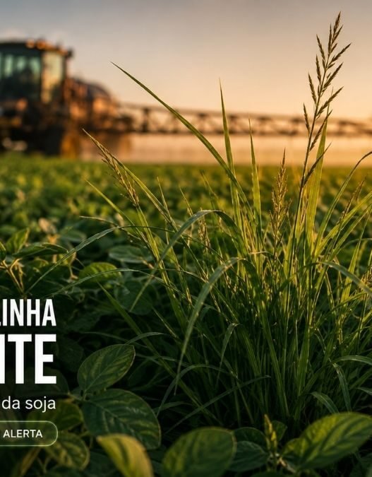 Capim-pé-de-galinha resistente a herbicidas: por que virou um dos maiores desafios da soja?