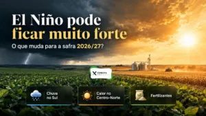 El Niño Pode Ficar Muito Forte na Primavera: O Que Muda para a Safra 2026/27?