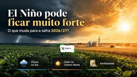 El Niño Pode Ficar Muito Forte na Primavera: O Que Muda para a Safra 2026/27?