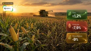Milho Safrinha Perde Produção em 2026 Mesmo com Área Maior: O Que Aconteceu no Campo?