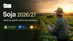 Soja 2026/27: Nova Janela de Plantio Já Exige Atenção ao Solo e ao Risco Climático