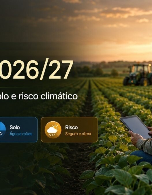 Soja 2026/27: Nova Janela de Plantio Já Exige Atenção ao Solo e ao Risco Climático