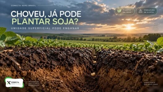 Umidade do solo para plantio da soja: choveu, já pode plantar?