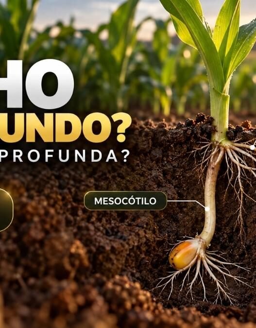 Plantar milho mais fundo faz a raiz buscar água mais fundo? A resposta surpreende