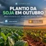 Chuva em outubro de 2026 no plantio da soja