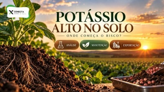 Potássio alto na análise de solo não significa adubação dispensada: onde começa o risco de empobrecer o solo?