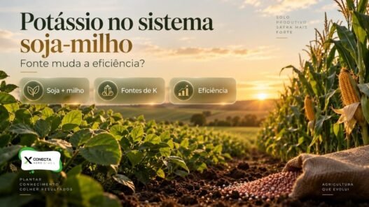 Potássio no sistema soja-milho: fonte muda a eficiência?
