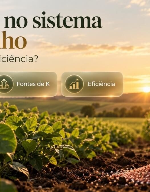 Potássio no sistema soja-milho: fonte muda a eficiência?