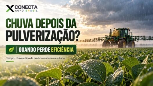 Chuva depois da pulverização: quando o defensivo perde eficiência?