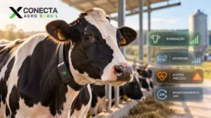 Coleira inteligente para vacas pode detectar doença mais cedo?