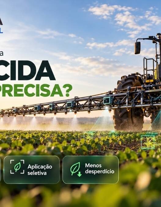 Pulverizador inteligente aplica herbicida só onde há plantas daninhas: como isso funciona?