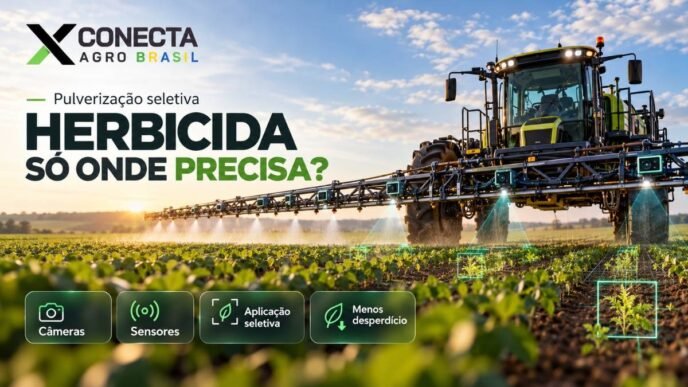 Pulverizador inteligente aplica herbicida só onde há plantas daninhas: como isso funciona?